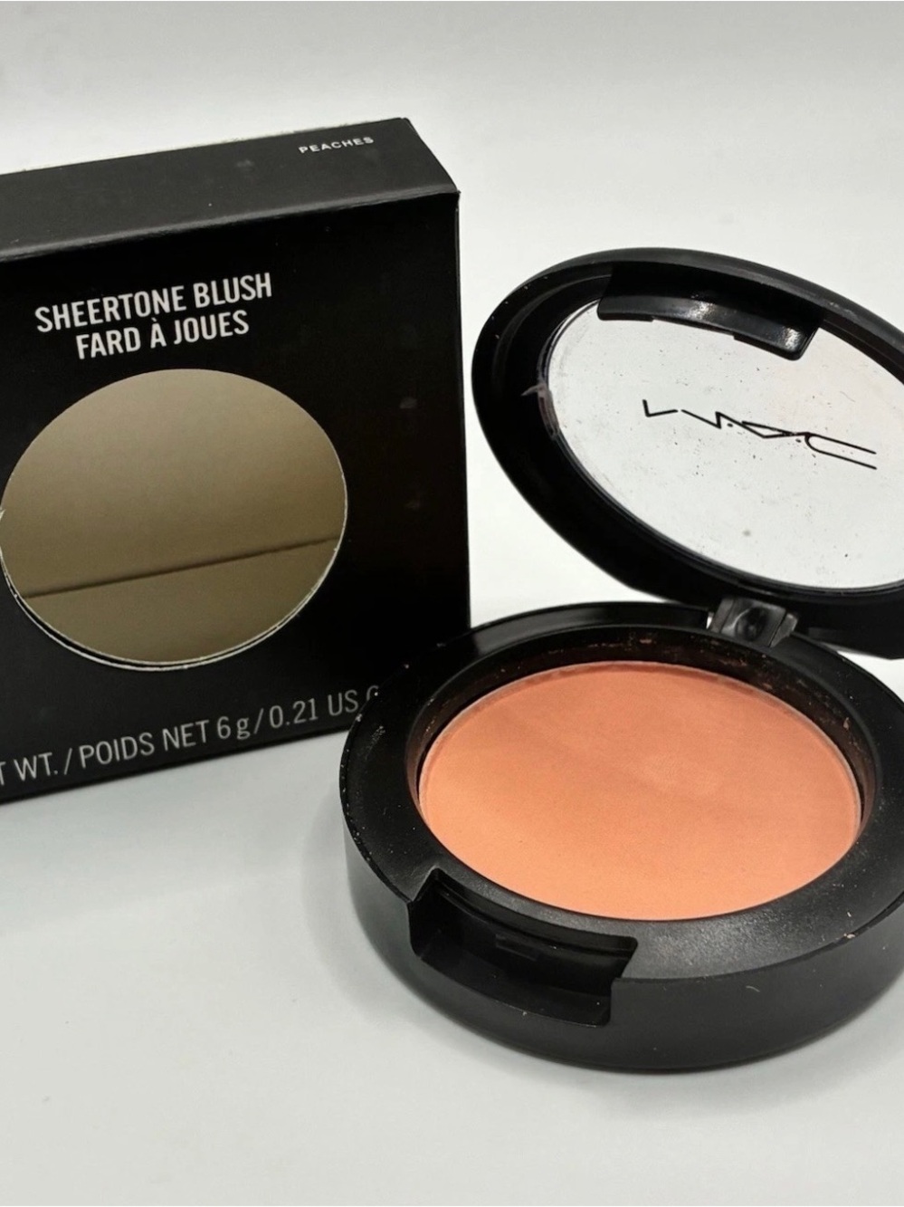 MAC Cosmetics Sheertone Blush — Peaches (Warm Peach Shade)